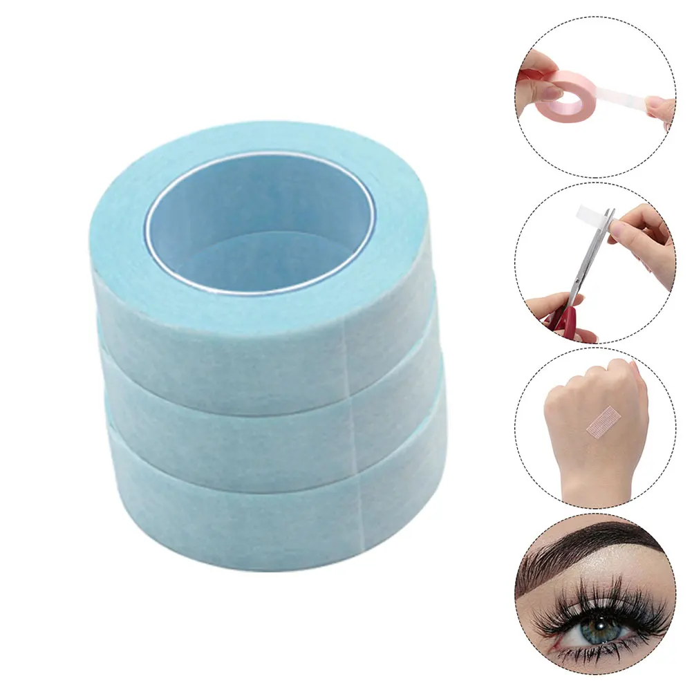 

24PCS Lash Tape Eyelashes Extensions Tape Velvetless Tape Non-Woven Fabric Tape Eye Pad for Eyelash Grafting