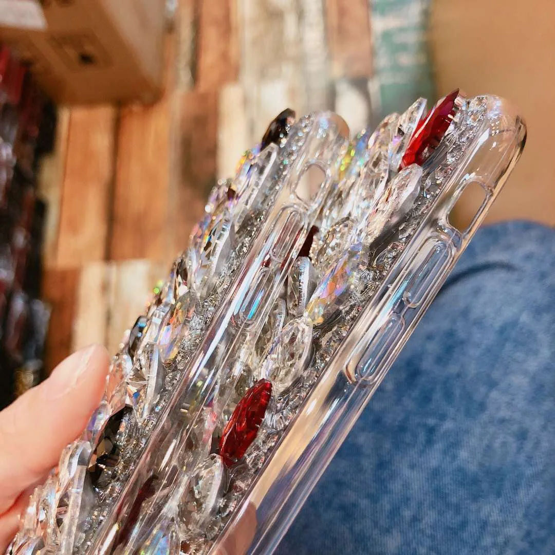 

Sunjolly for Samsung Galaxy Note 20 Case Note 8 Note 9 Note 10 Plus Lite Note 20 Ultra Phone Case Diamond Cover coque