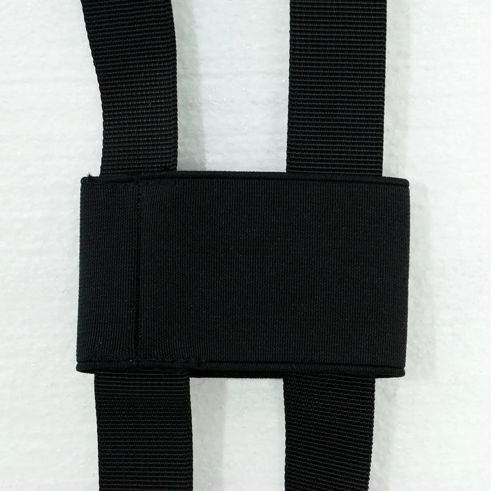 Черный нейлоновый ремешок для бутылки с водой регулируемый держатель