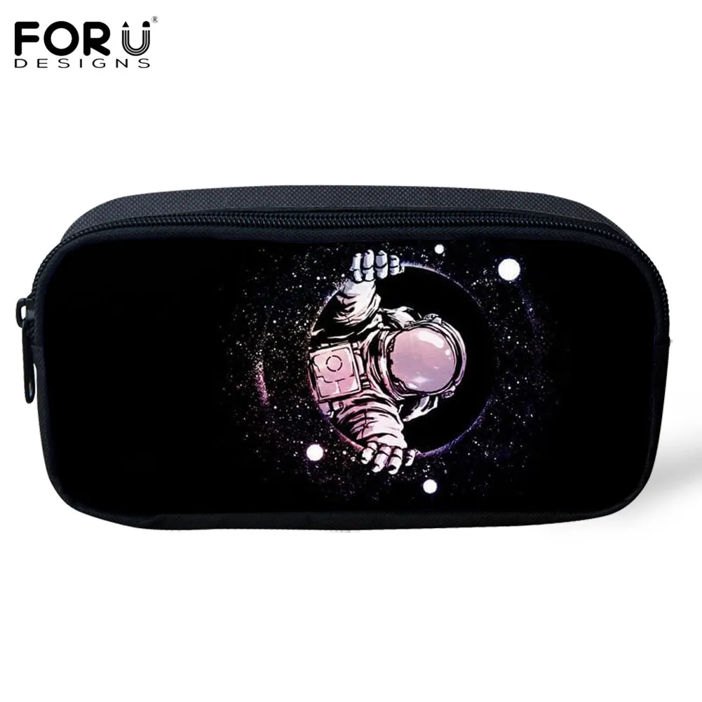 FORUDESIGN/Outerspace Прохладный Млечного Пути Картины для дети молния карандаш Чехол для мальчиков Школьные Рюкзаки Большая Ёмкость ручка сумка для хранения коробок - Цвет: 6
