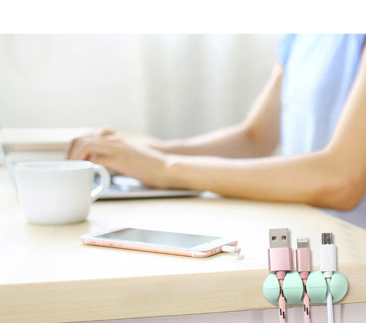 Селфи Палка для наушников гарнитура палка провода органайзер держатель кабеля