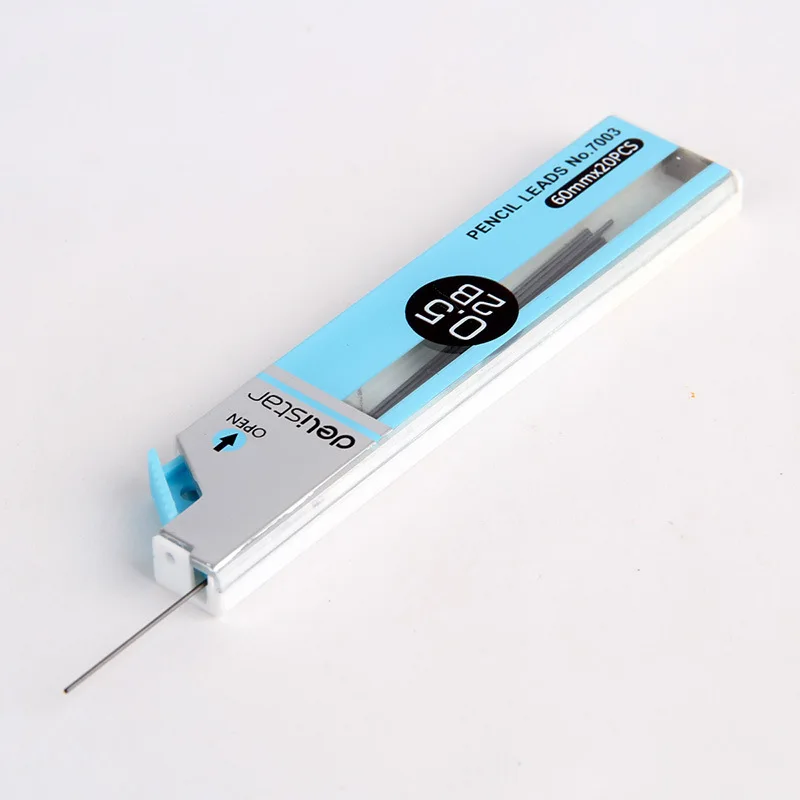 

deli 7003 active lead core 2B coated ring refill pencil core automatic pencil core 0.5mm 0.7MM