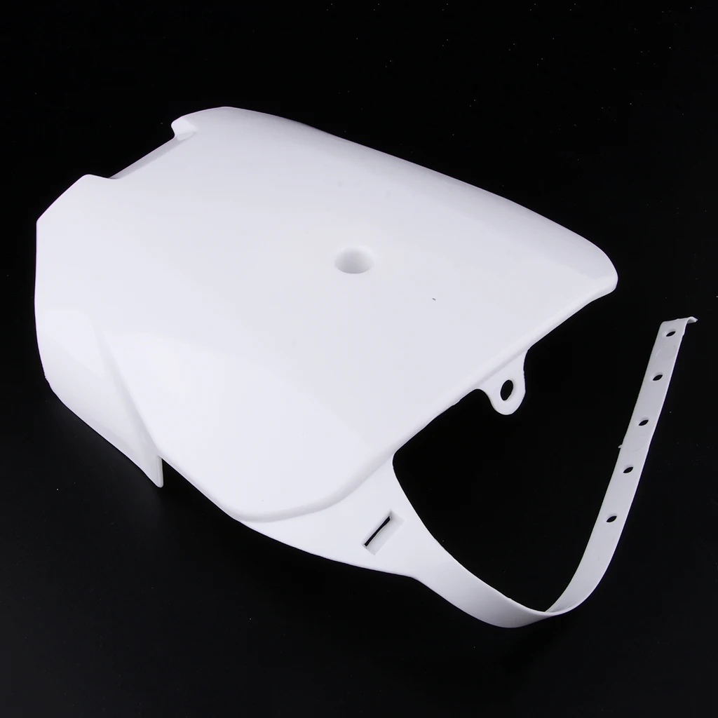 

White Plastic Front Number Plate for Honda CRF 70 CRF100 CRF80 CRF 70 80 100