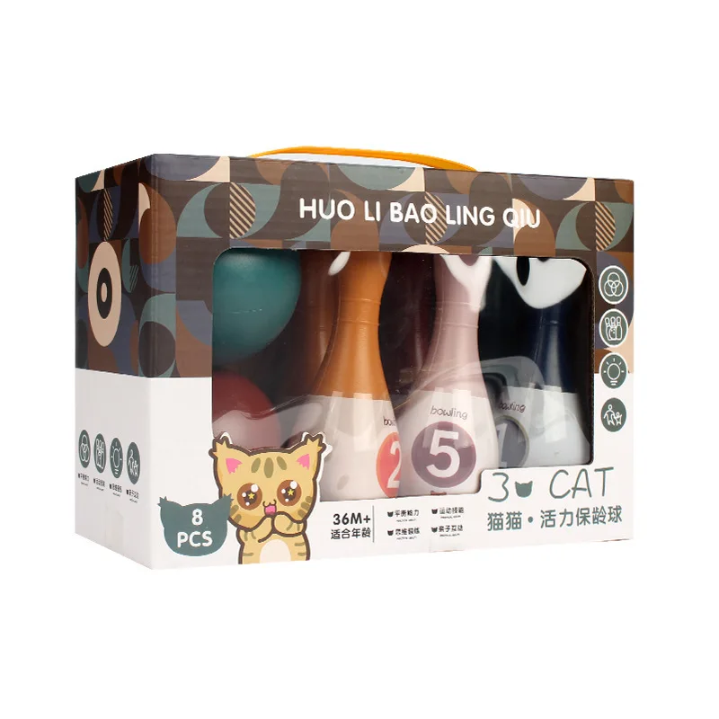 Детская игрушка набор для боулинга спорта в помещении досуг спорт родителей и