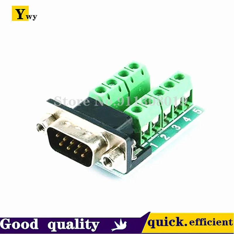 2 шт./10 шт. RS232 DB9 последовательный VGA 9-контактный гнездовой 2-рядный паяльный Тип