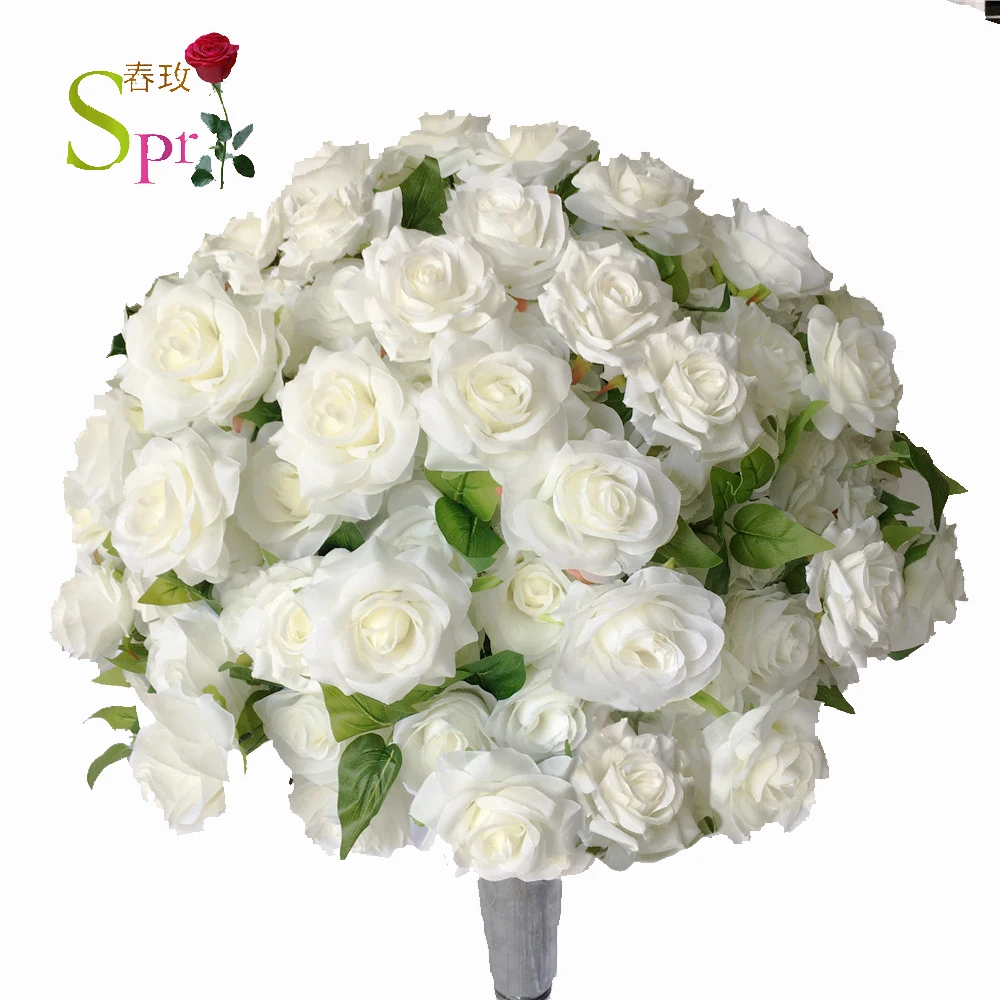 SPR Elegant Wedding Artificial Greeny Peony Lavender Arrangement Decoration Table Floral Reception Centerpiece