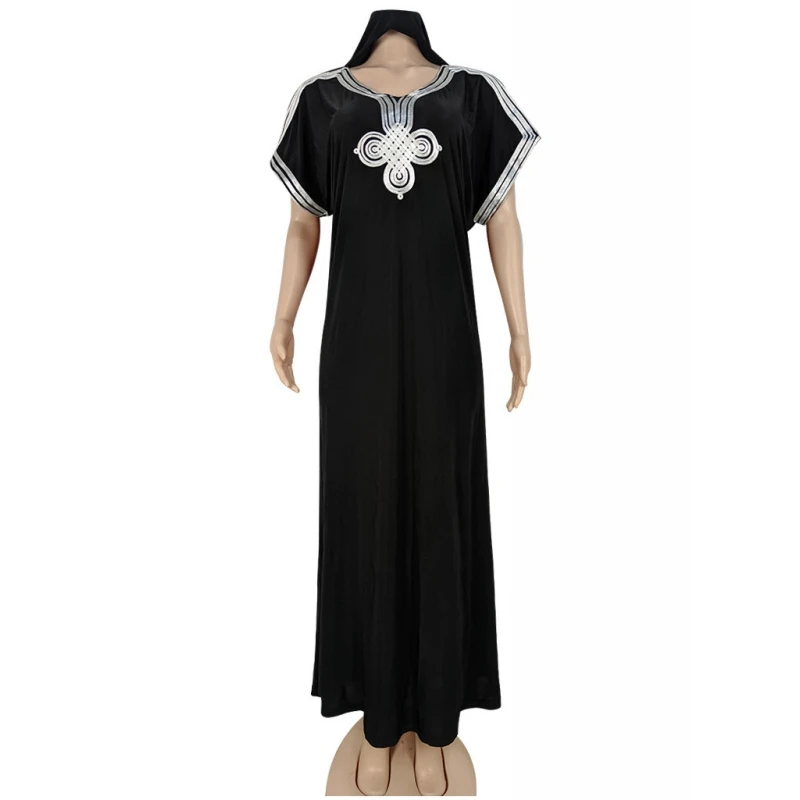 Abaya Дубай Турция Арабский мусульманский модный хиджаб Maix платье кафтан ислам одежда платья для женщин Vestidos Robe Musulman De Mode
