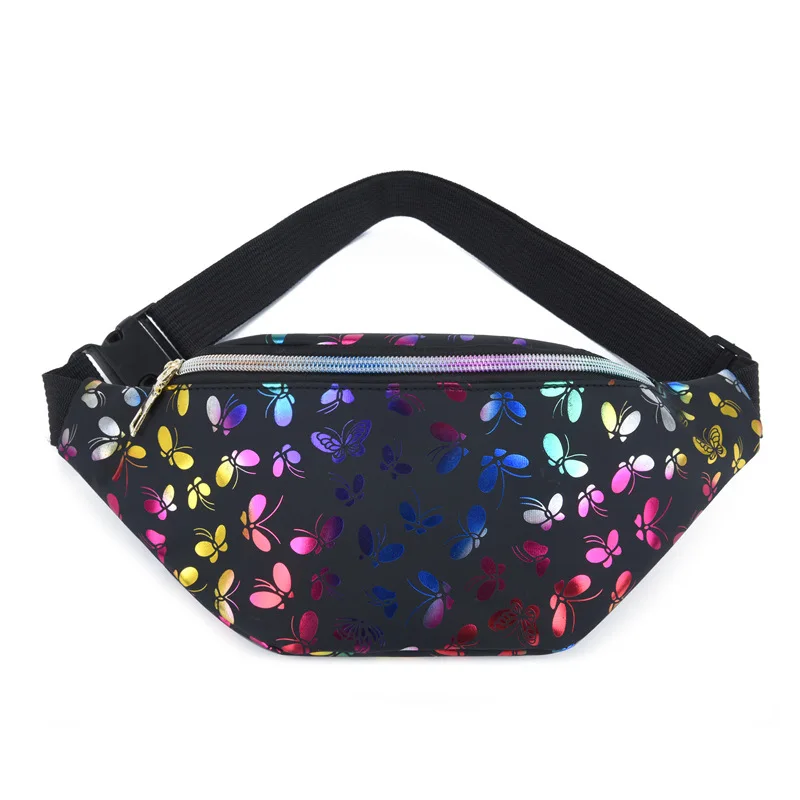 

Fanny packs Sac Banane holographic Waist Bag Money Bag Bananos Belt bag Chest Waist Pouch funny Pack Belt bags laser Hip Hop