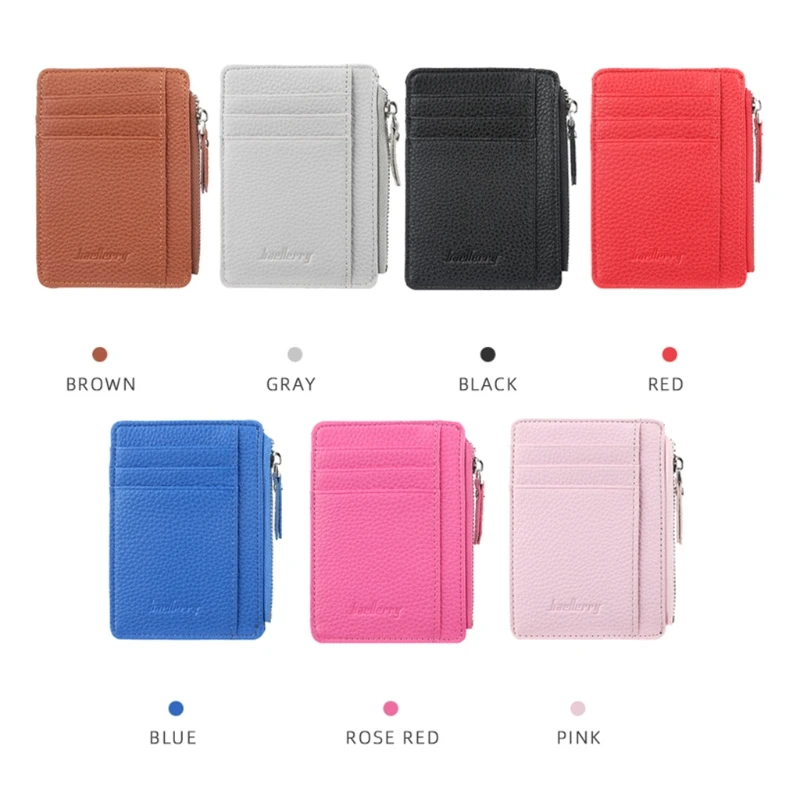 

D0UD Fashion Women Small PU Leather Wallet Coin Purse Credit Card Holder Business Change Money Case