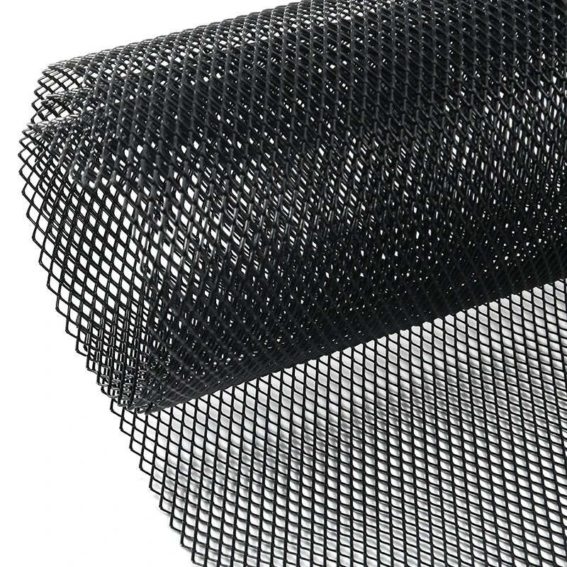 100 см * 33 автомобильный черный тональный алюминиевый сплав ромбовидная решетка