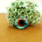 10 шт., круглые стеклянные подвески в виде кошачьих глаз, 8-20 мм