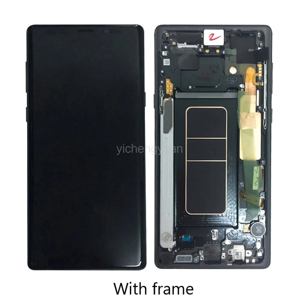 ЖК дисплей AMOLED 6 4 ''для SAMSUNG GALAXY Note 9 N960D N960F сенсорный экран с черными точками
