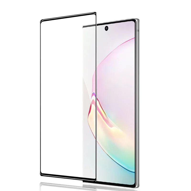 25 шт. 0 18 мм для Samsung Note 10 3D изогнутое закаленное Высокопрочное стекло Примечание Pro