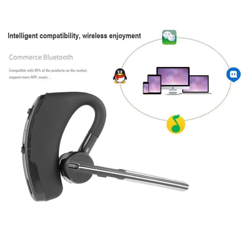 8vs Bluetooth 4 спортивные стерео наушники с громкой связью для бизнеса/водителя грузовика беспроводной наушник для Xiaomi для Iphone для samsung
