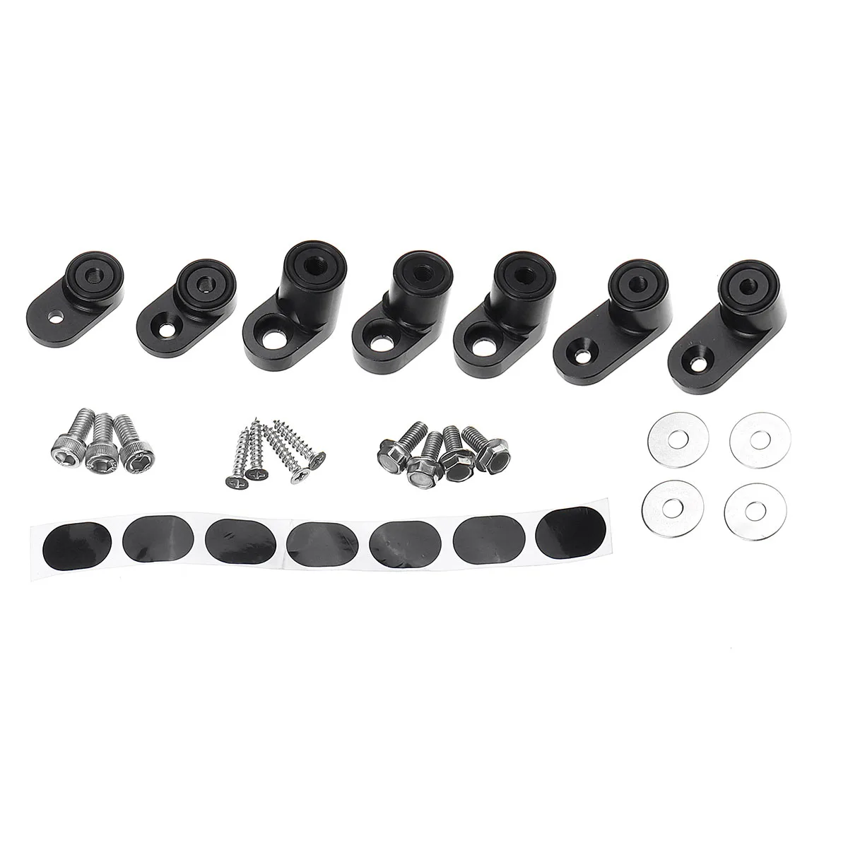 Алюминий автомобиль спойлер заднего багажника крыла Riser Лифт удлинитель