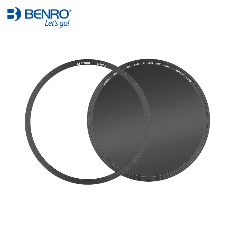 

Benro 82mm Magnetic Circular ND16 Neutral Density 1.2 Filter With Magnetic Adapter Ring