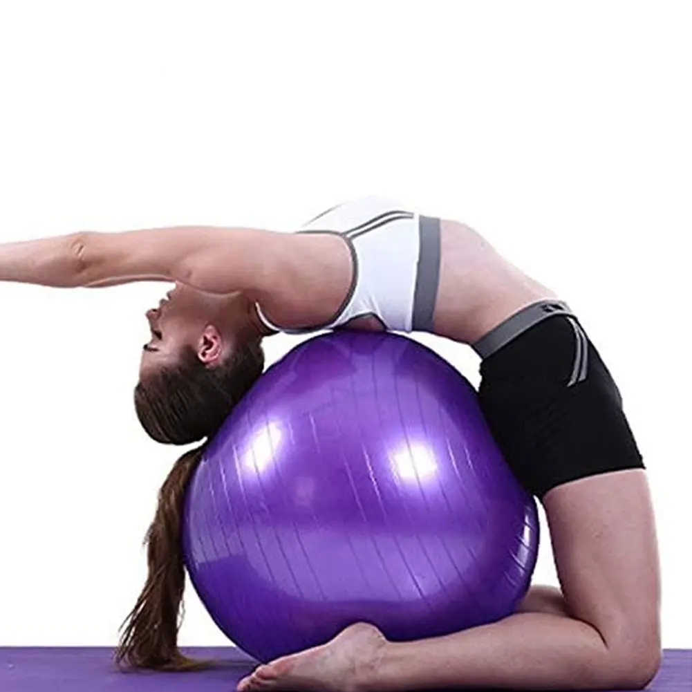 

Yoga Ball Fitness Exercise Training Balance Yoga Class GYM Ball Core Gymball PVC 17.7inch 45cm Yoga Balls Pilates Fitness Balls