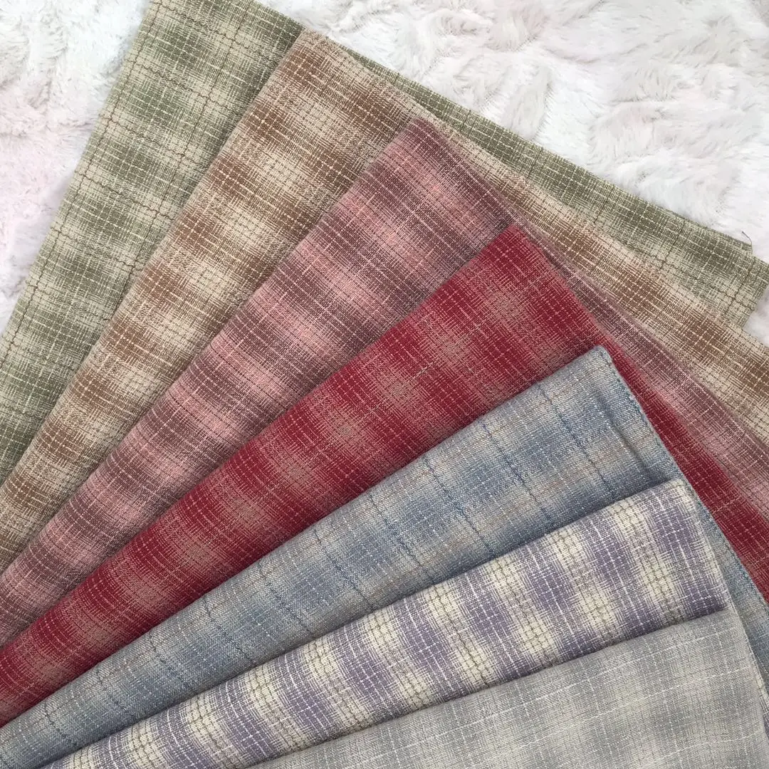 

DIY Japan Little Cloth group Yarn-dyed fabric,for sewing Handmade Patchwork Quilting ,Grid stripe dot 50x70cm
