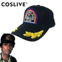 xcoser alien nostromo uscss cap applique patch hat christmas gift navy military brett props halloween cosplay accessories