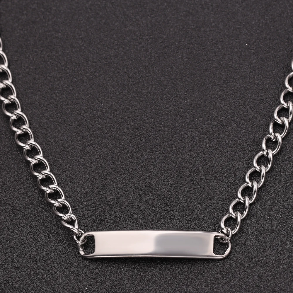 Новинка 2021 популярное стандартное ожерелье прямоугольный воротник плоская цепь
