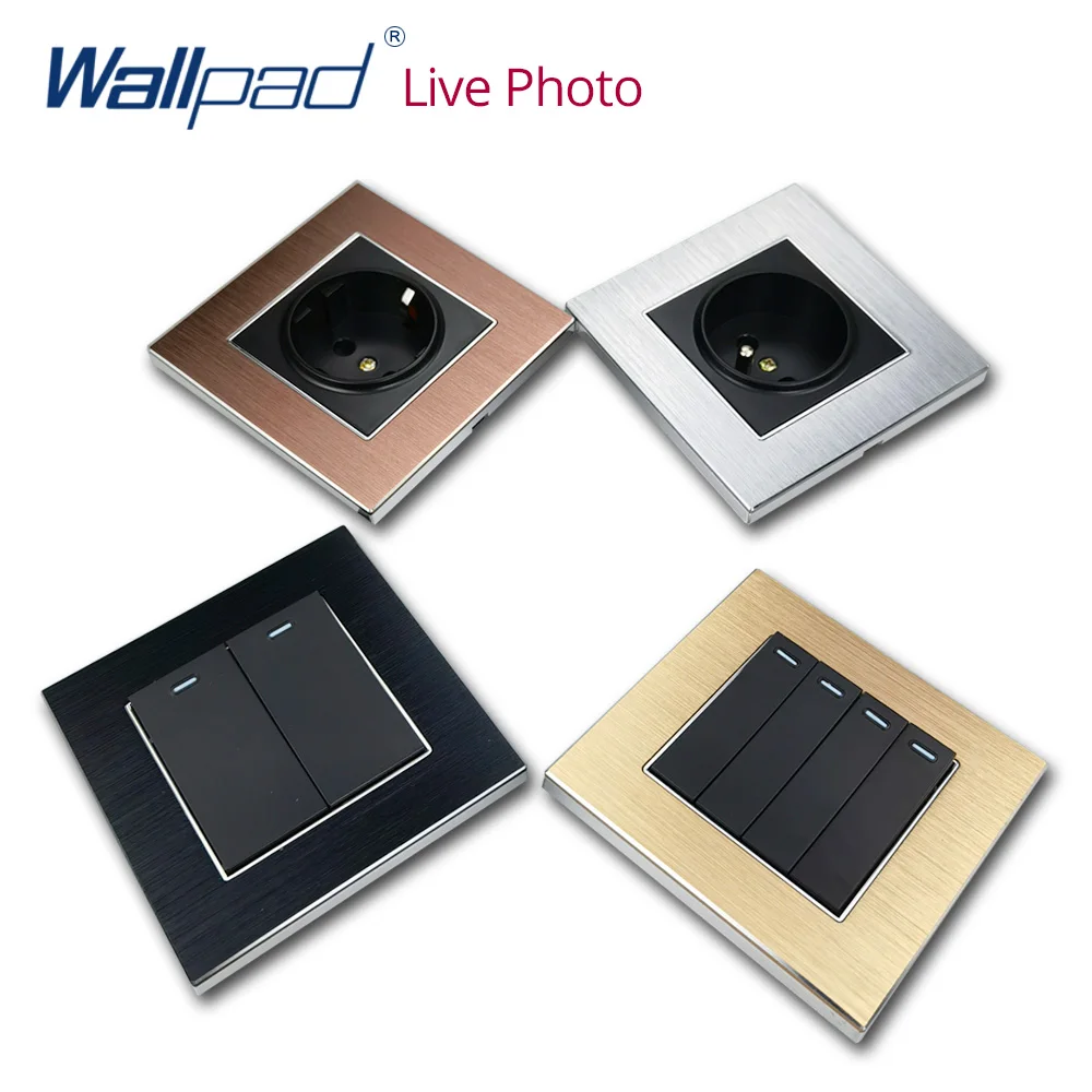 Настенный светильник 3 позиционный 2 из атласа|3 gang|3 gang switchwall light panel |