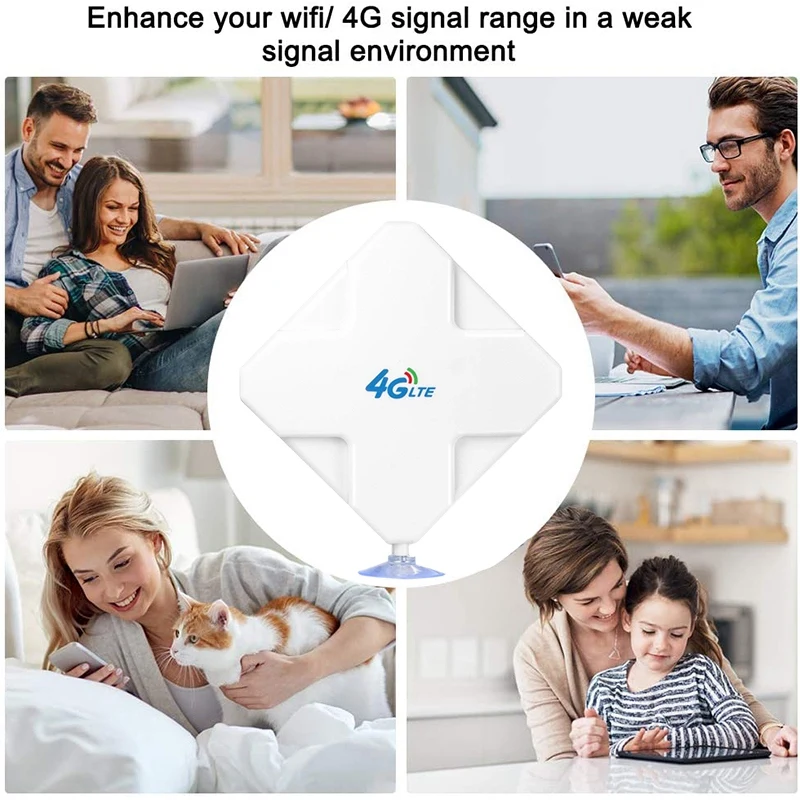 4G LTE SMA антенна 35DBi с высоким коэффициентом усиления двойной разъем Усилитель
