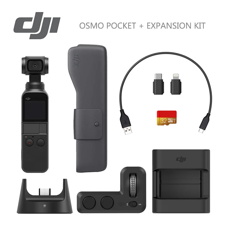 Expansion Kit 32 G DJI Osmo карман самый маленький 3-осевая стабилизированная селфи! Успей купить! бренд в - Цвет: Expansion Kit 32 G