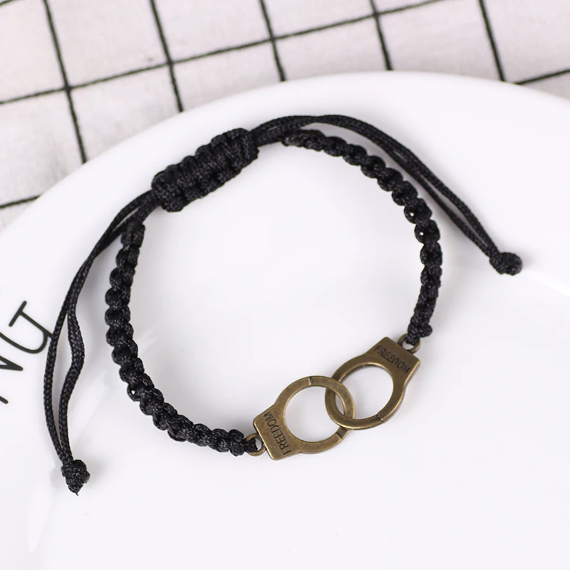 Креативный браслет в стиле ретро для пар наручники студентов ручная работа