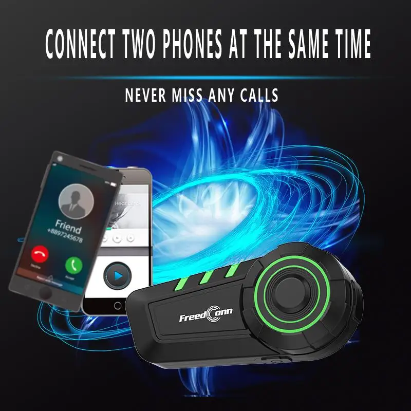 Гарнитура Freedconn KY мотоциклетная с поддержкой Bluetooth и FM радио|motorcycle helmet headphones|helmet