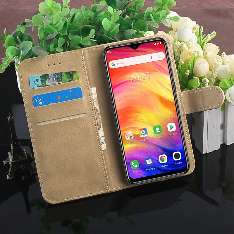 Ocolor Для Doogee Mix Lite кожаный чехол кошелек защитный для сумки флип с карманом карт 2 PU