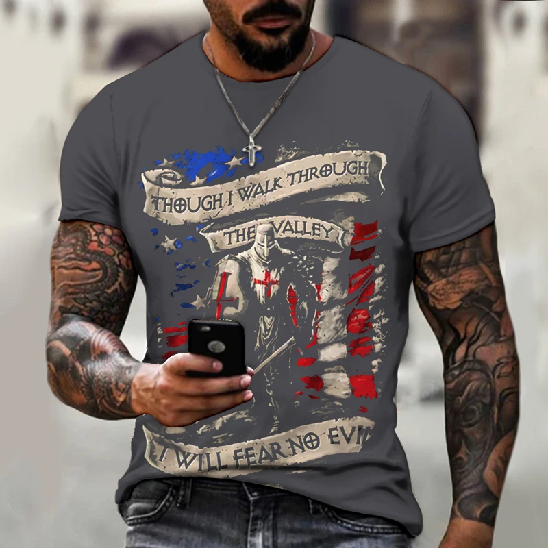 

2021 New Men's T-shirt Fun 3D T-shirt Summer Fashion Tops Daily Casual Short Sleeve O-Neck High Street Streetwear