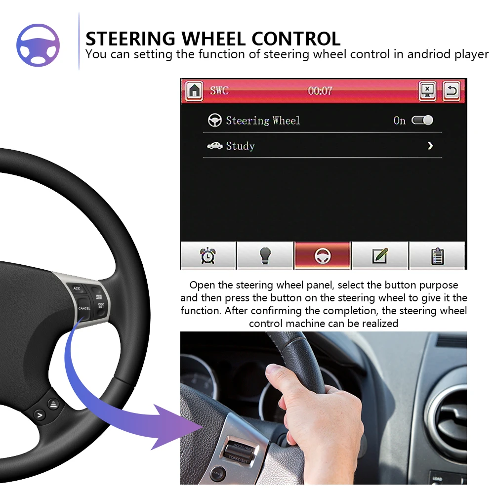Podofo 2Din GPS Car DVD Multimedia Player 7" Autoradio MP3 MP5 Radios Bluetooth USB SD FM AM Radio Coche For jetta VW passat |