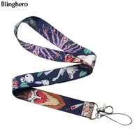 blinghero anime princess mononoke lanyard for keys mobile phone strap id badge holder hang ropes for anime lovers bh0240
