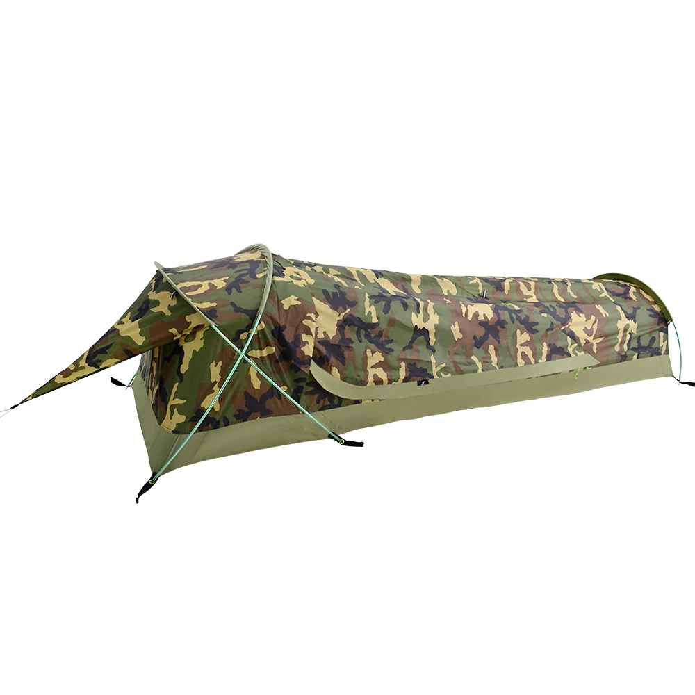 GeerTop BivyII Bivvy Палатка Сверхлегкий на одного человека 3 сезона палатки для кемпинга с москитной сеткой водонепроницаемый легко установить для похода туризма