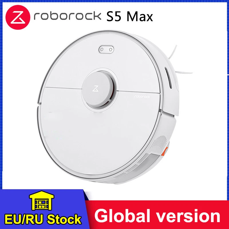 (Код: 11AECODE20) робот пылесос Global Roborock S5 MAX с приложением Wi Fi для домашней уборки 2