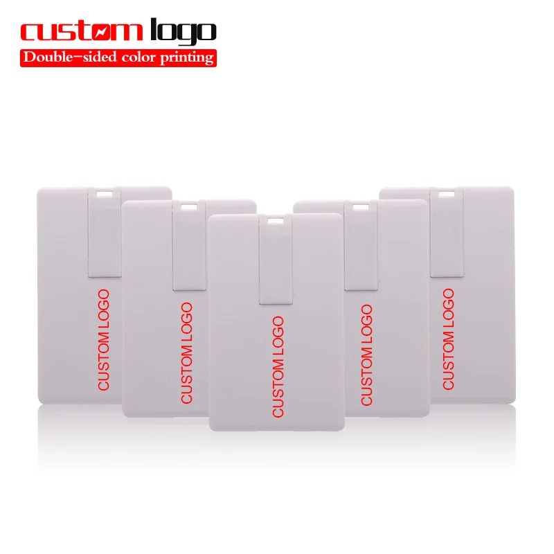 Флеш-накопитель USB для банковских карт 2 0 флеш-накопитель Memoria Usb 4 ГБ 8 16 32 логотип