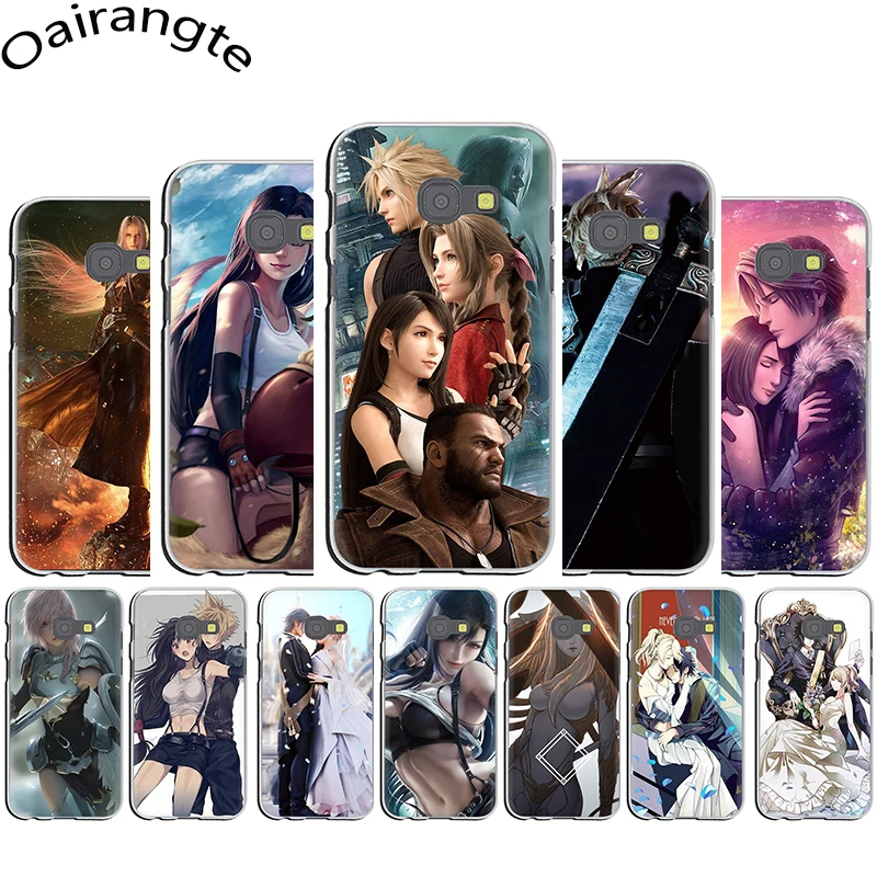 Final Fantasy жесткий чехол для телефона Samsung Galaxy J3 5 Prime 2017 EU J7 7 US|Чехлы-накладки| |