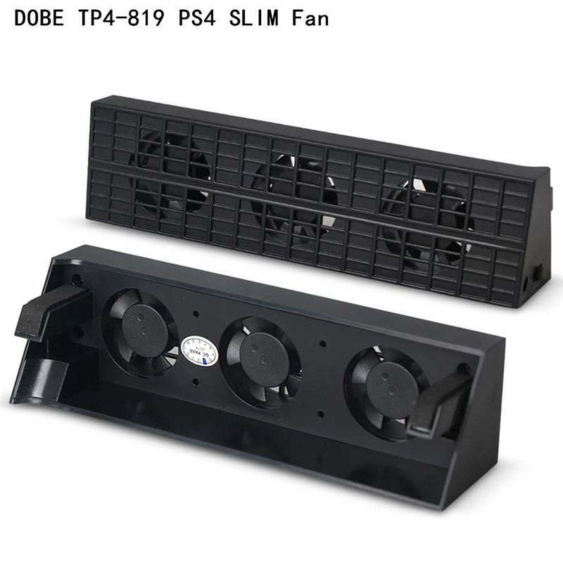 Подставка охлаждающая для Dobe PS4 Slim охладитель консоли Sony Playstation 4 Pro с умным