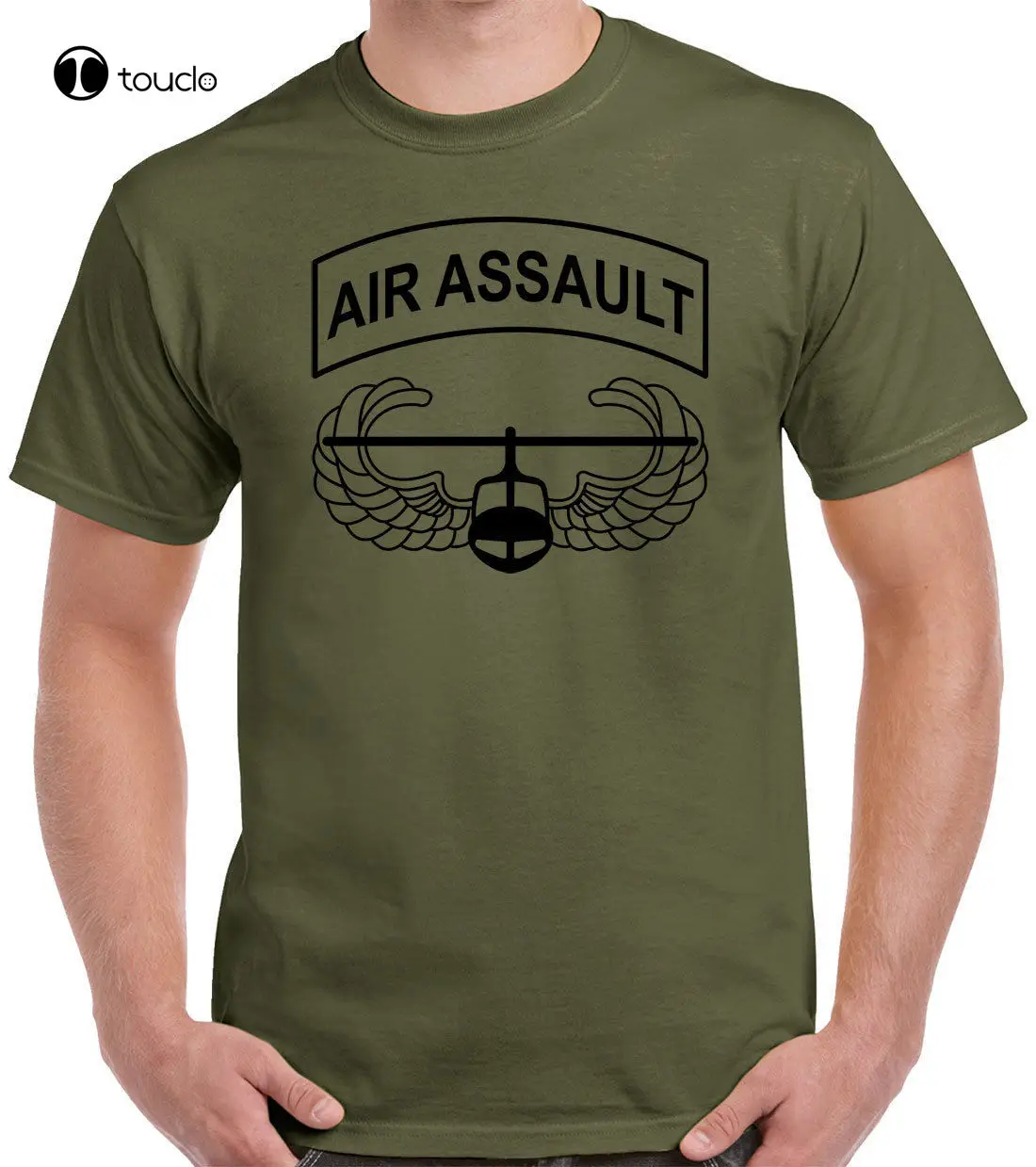 

Summer Cotton Tee Shirt Air Assault T-Shirt - 101St Airborne - Fashion T-Shirt Custom Aldult Teen Unisex Fashion Funny New