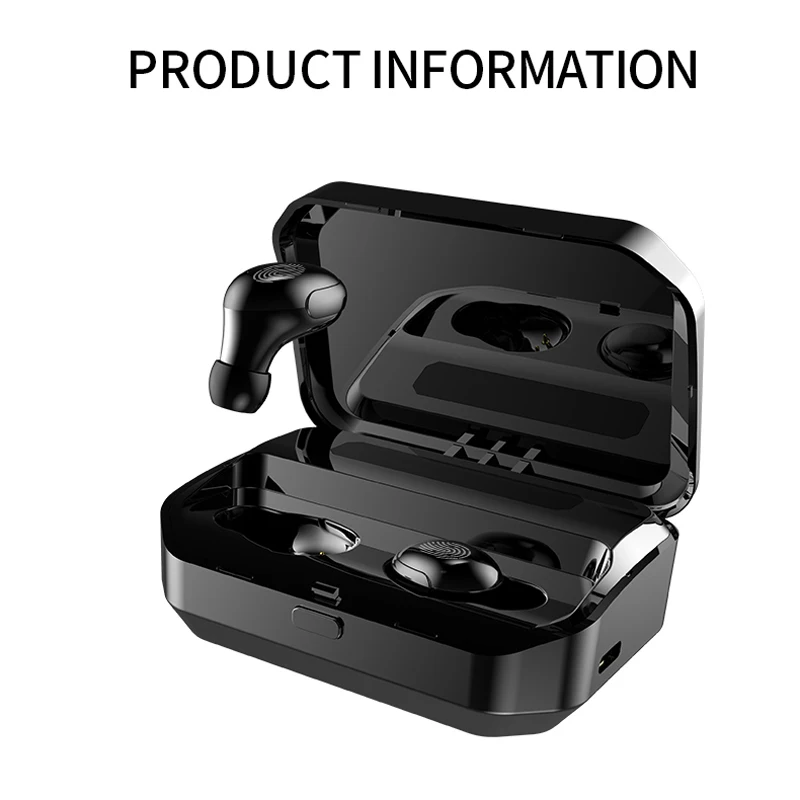 

New G12 TWS LED Digital Display Wireless Bluetooth 5.0 Earphone Stereo Bass With Mic Handsfree Wireless Earbus Sports Headset