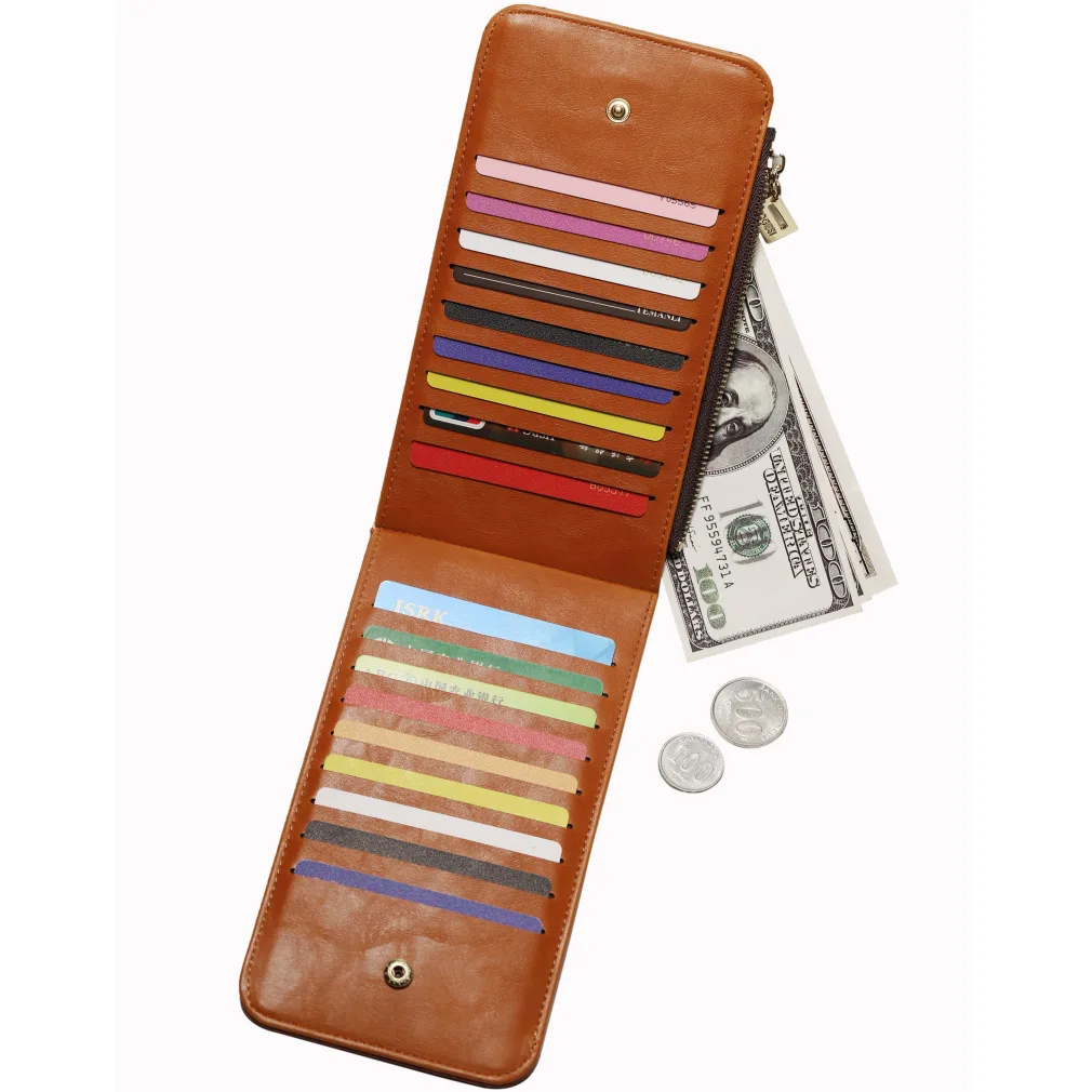 Кошелек Modoker из искусственной кожи для женщин дизайнерские кошельки от