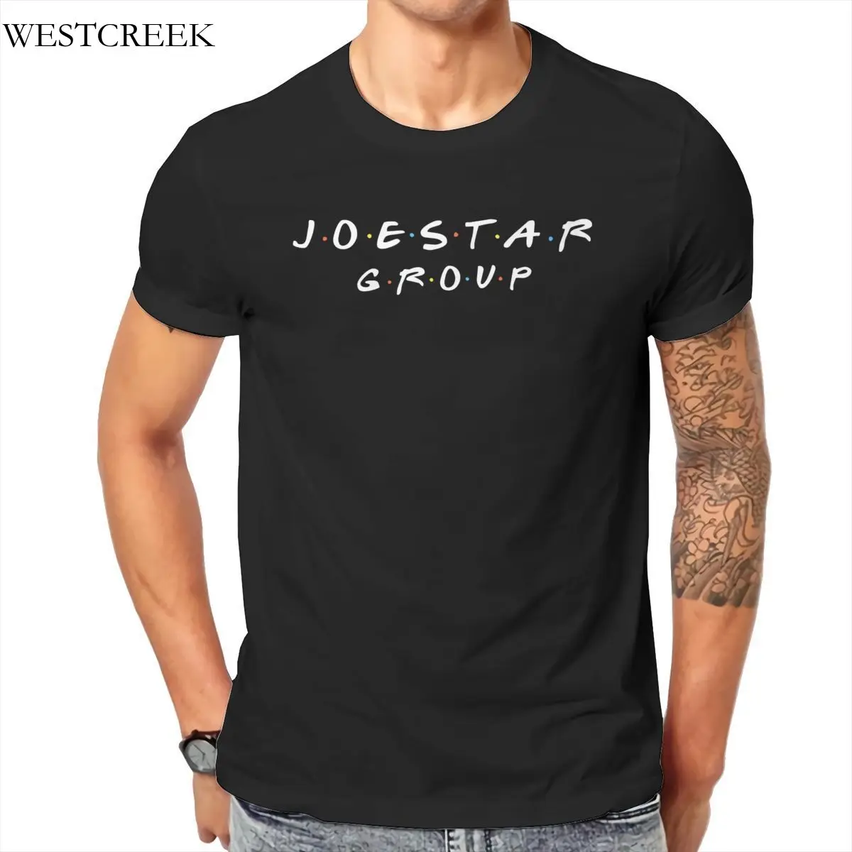 

WESTCREEK Wholesale Joestar group Essentials Oversized Round Collar O-neck Men Clothing 171281