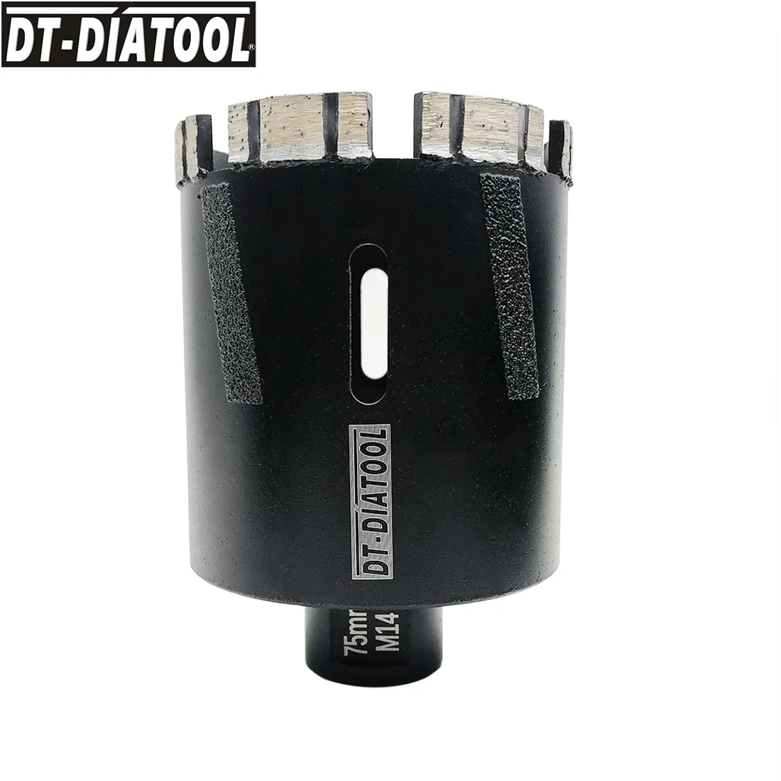 DT-DIATOOL 1 шт. M14 или 5/8-11 резьба Лазерная сварная Алмазная сухая бурильное сверло Гранит шлифовальное долото природа камень отверстие пилы