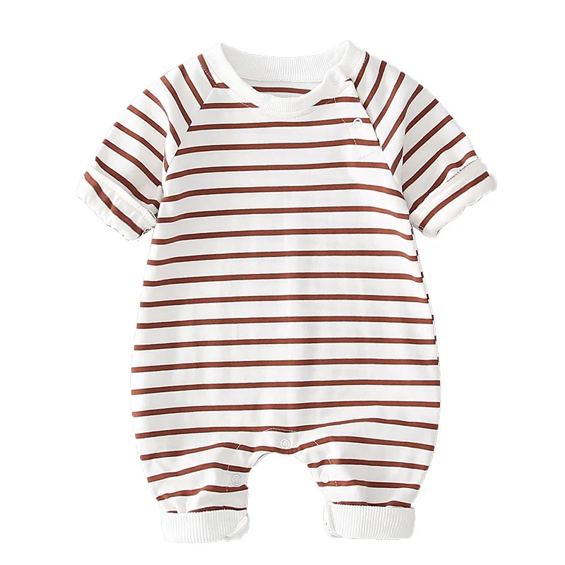 

YG brand baby clothing baby clothing men's and women's baby Jumpsuit spring clothing baby striped children's clothing boys