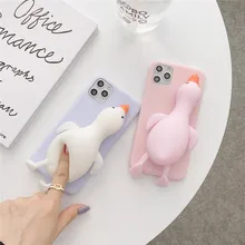 Relive Stress pop Bubble Duck Case For Huawei Honor 8A Prime 8X 9A 9C 10i 20i 20s 30i 30S 10X 9X Lite Nova 5T Fidget Toys Cover