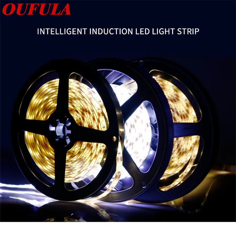 

Светодиодная ленсветильник Oufula с USB-подсветкой, 5 В, водонепроницаемая, IP44, интеллектуальсветильник вая панель