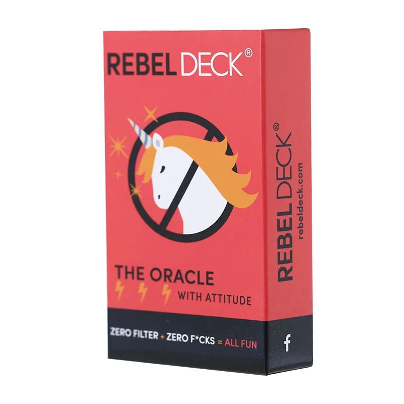 Oracle Rebel колода карт Таро традиционный английский палубная карта настольные игры