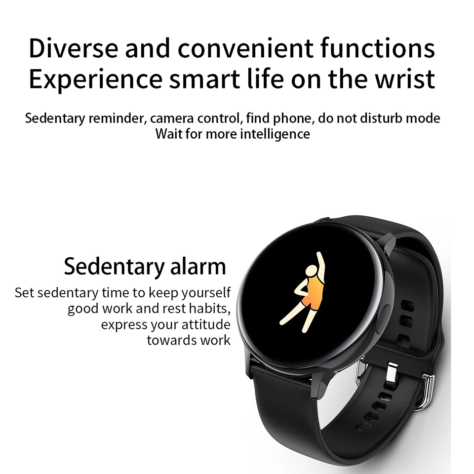 2020 Новые смарт часы Android Bluetooth для мужчин и женщин спортивные трекер активности