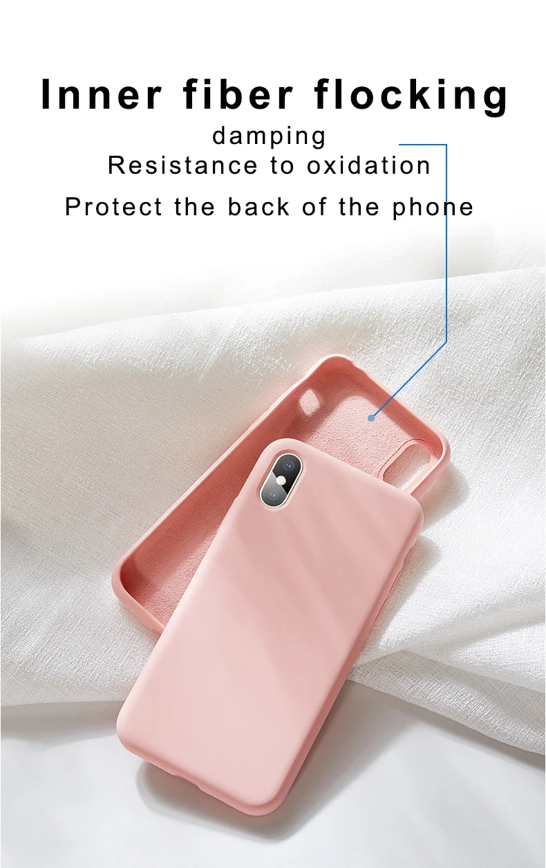Роскошный тонкий мягкий официальный силиконовый чехол для iphone 7 8 6S 6 Plus X XS 11 Pro Чехол для MAX XR для Apple iphone X 10 чехол Coque