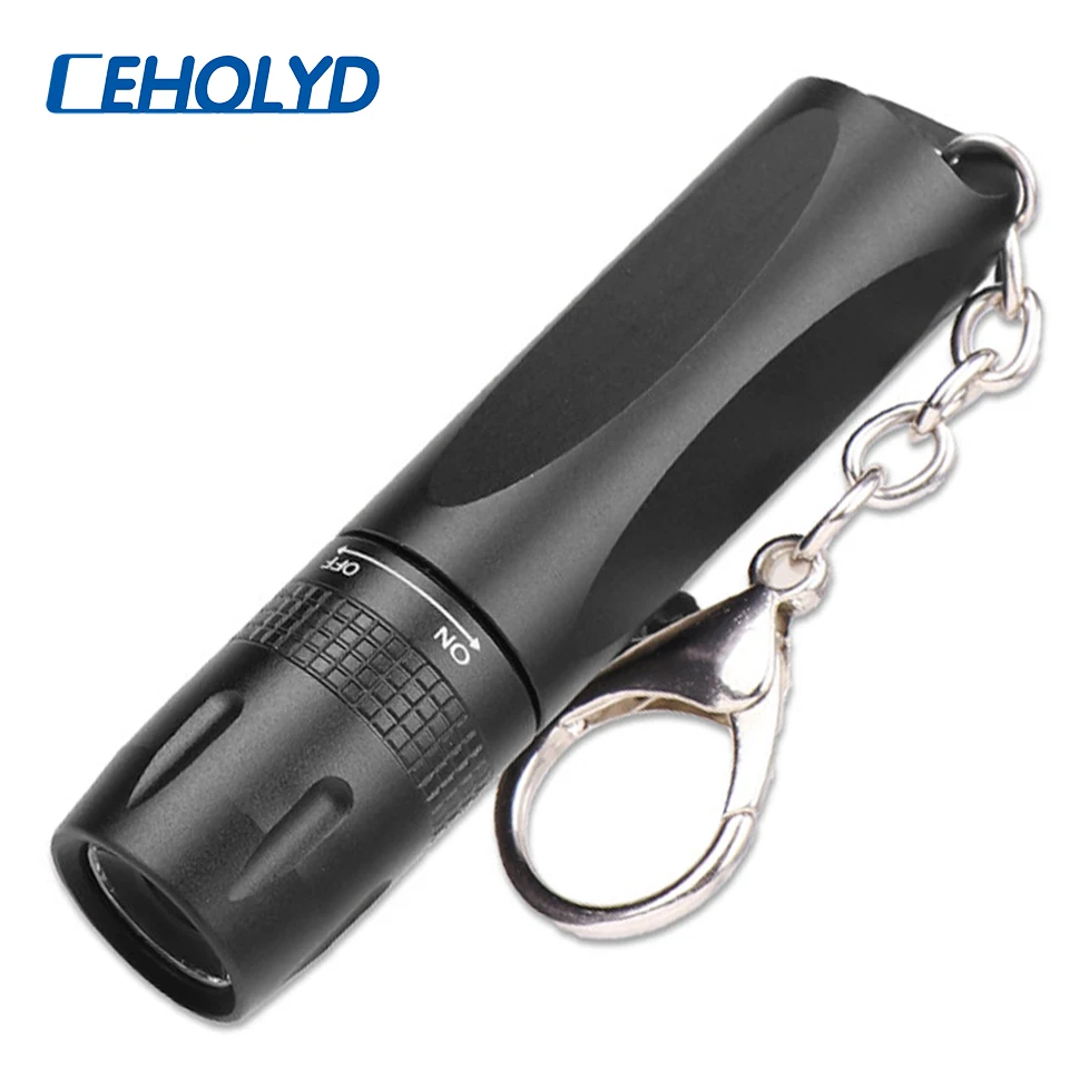 XM-L T6 Mini Super Bright LED Flashlight Водонепроницаемый фонарик из алюминиевого сплава AA или 14500